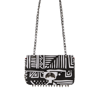 SPRAYGROUND® HANDBAG A.I.8 AFRICAN INTELLIGENCE - ORIGIN STORY SHARK HANDBAG