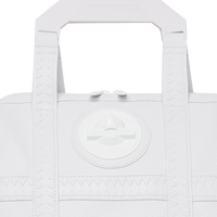 SPRAYGROUND® BACKPACK HEAVY METAL SHARK WHITE OUT BIZ TOP OPENER BACKPACK