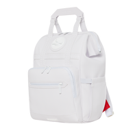 SPRAYGROUND® BACKPACK HEAVY METAL SHARK WHITE OUT BIZ TOP OPENER BACKPACK