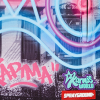 SPRAYGROUND® BACKPACK KARMA'S WORLD TURN UP THE VOLUME BACKPACK