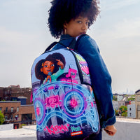 SPRAYGROUND® BACKPACK KARMA'S WORLD TURN UP THE VOLUME BACKPACK