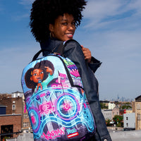 SPRAYGROUND® BACKPACK KARMA'S WORLD TURN UP THE VOLUME BACKPACK