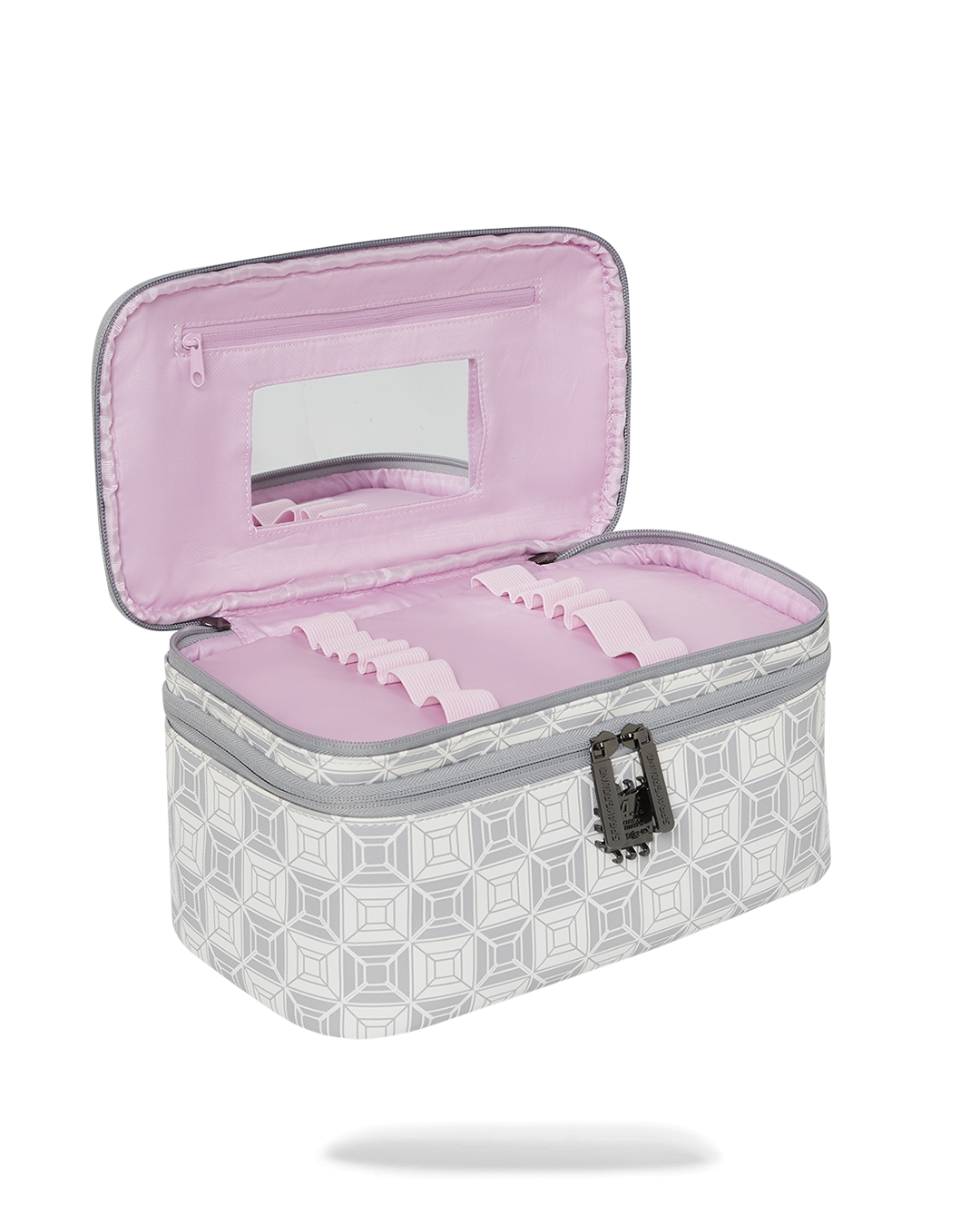SPRAYGROUND® TOILETRY A.I.8 AFRICAN INTELLIGENCE BOOKED & BUSY COSMETIC CASE