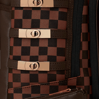 SPRAYGROUND® BACKPACK SPECIAL OPS BROWN CHECKERED BACKPACK (DLXV)