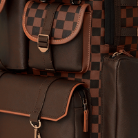 SPRAYGROUND® BACKPACK SPECIAL OPS BROWN CHECKERED BACKPACK (DLXV)