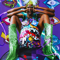 SPRAYGROUND® BACKPACK CRAZY EYES BACKPACK (DLXV)