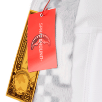 SPRAYGROUND® BACKPACK WHITE 3AM FURR BACKPACK