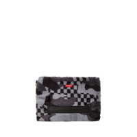 SPRAYGROUND® POUCHETTE BLACK 3AM FURR CROSSOVER CLUTCH