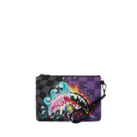 SPRAYGROUND® POUCHETTE CRAZY EYES CROSSOVER CLUTCH