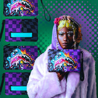 SPRAYGROUND® POUCHETTE CRAZY EYES CROSSOVER CLUTCH