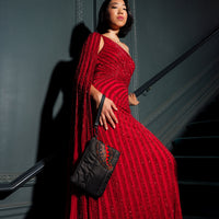 SPRAYGROUND® POUCHETTE SHARKS IN PARIS PUFFER CROSSOVER CLUTCH