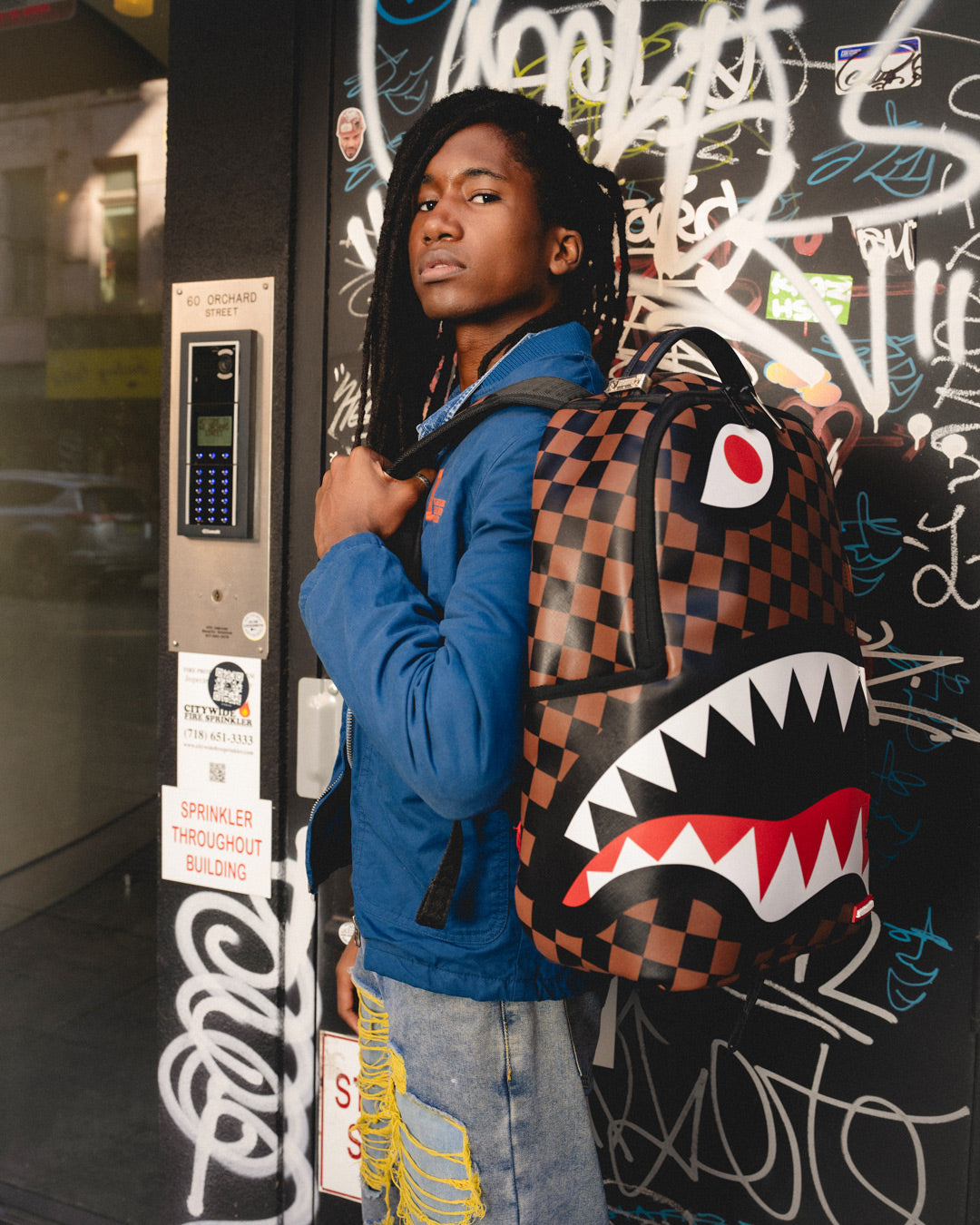 Backpack sprayground shark Clearance