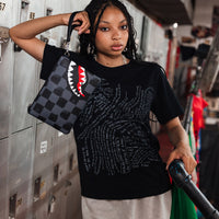 SPRAYGROUND® POUCHETTE SHARKS IN PARIS VANQUISH II CROSSOVER CLUTCH