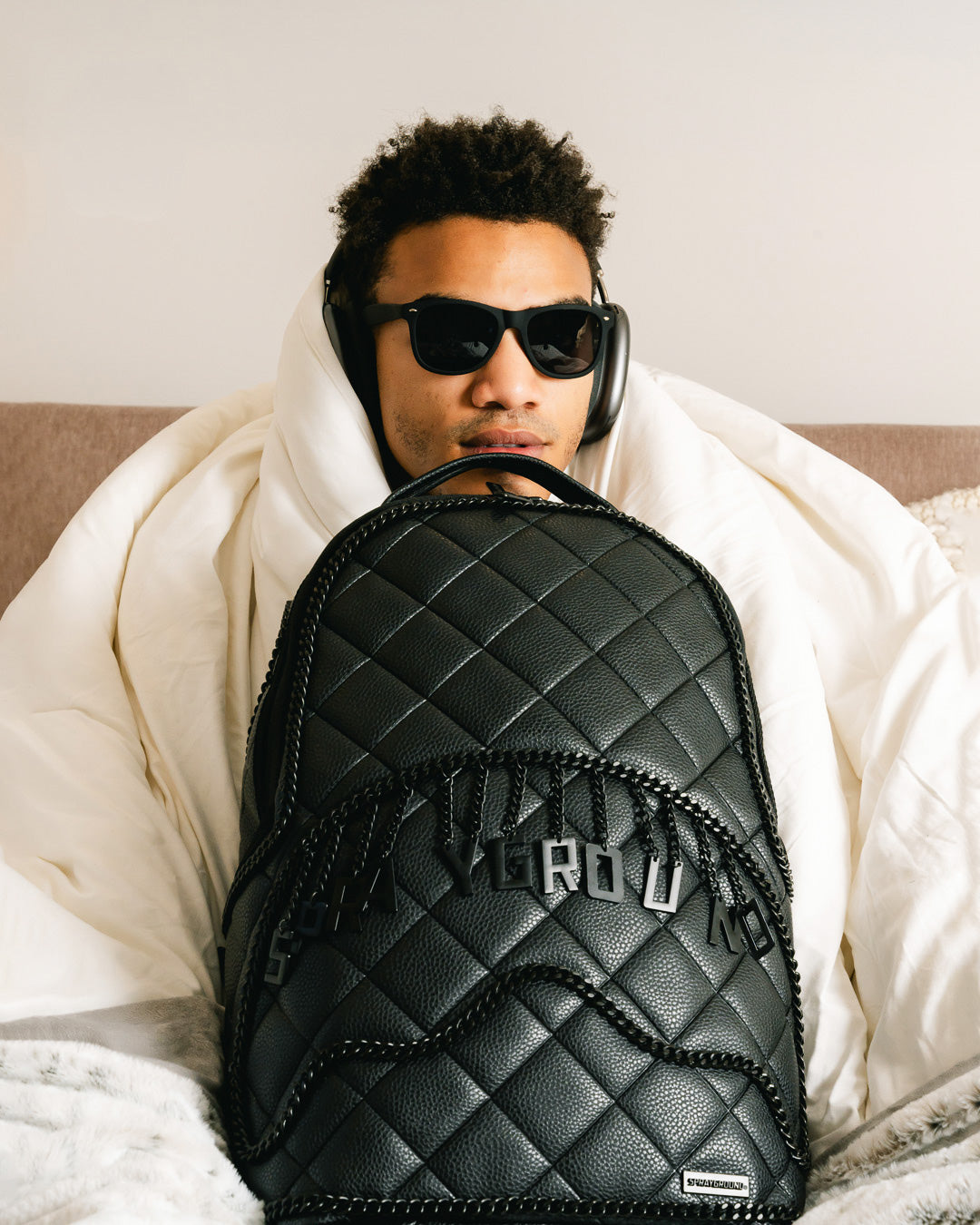 SPRAYGROUND® BACKPACK QUILTED CHAIN BACKPACK