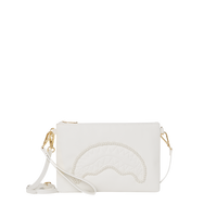 SPRAYGROUND® POUCHETTE PEARL SHARKMOUTH CROSSOVER CLUTCH