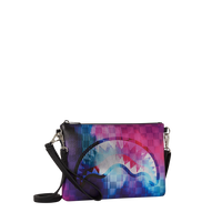 SPRAYGROUND® POUCHETTE TYE CHECK CROSSOVER CLUTCH