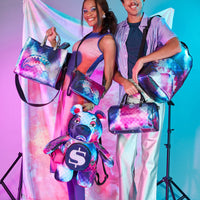 SPRAYGROUND® POUCHETTE TYE CHECK CROSSOVER CLUTCH