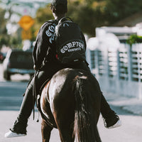 SPRAYGROUND® BACKPACK COMPTON COWBOYS EMBOSSED BACKPACK