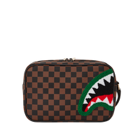 SPRAYGROUND® TOILETRY CHENILLE SHARKS IN PARIS TOILETRY BAG