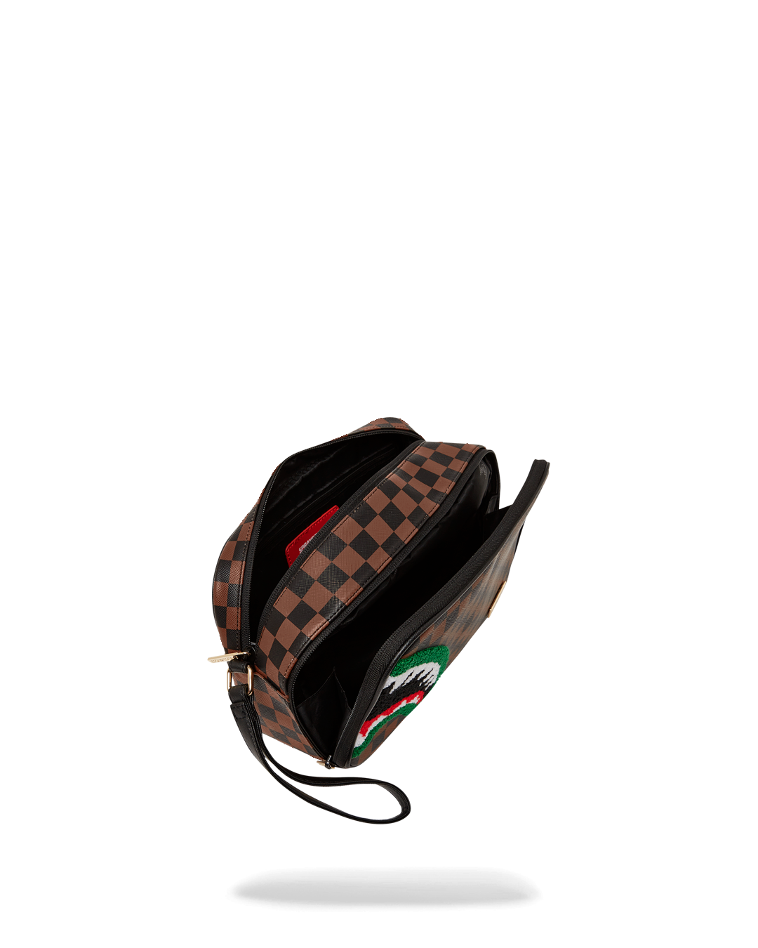 SPRAYGROUND® TOILETRY CHENILLE SHARKS IN PARIS TOILETRY BAG