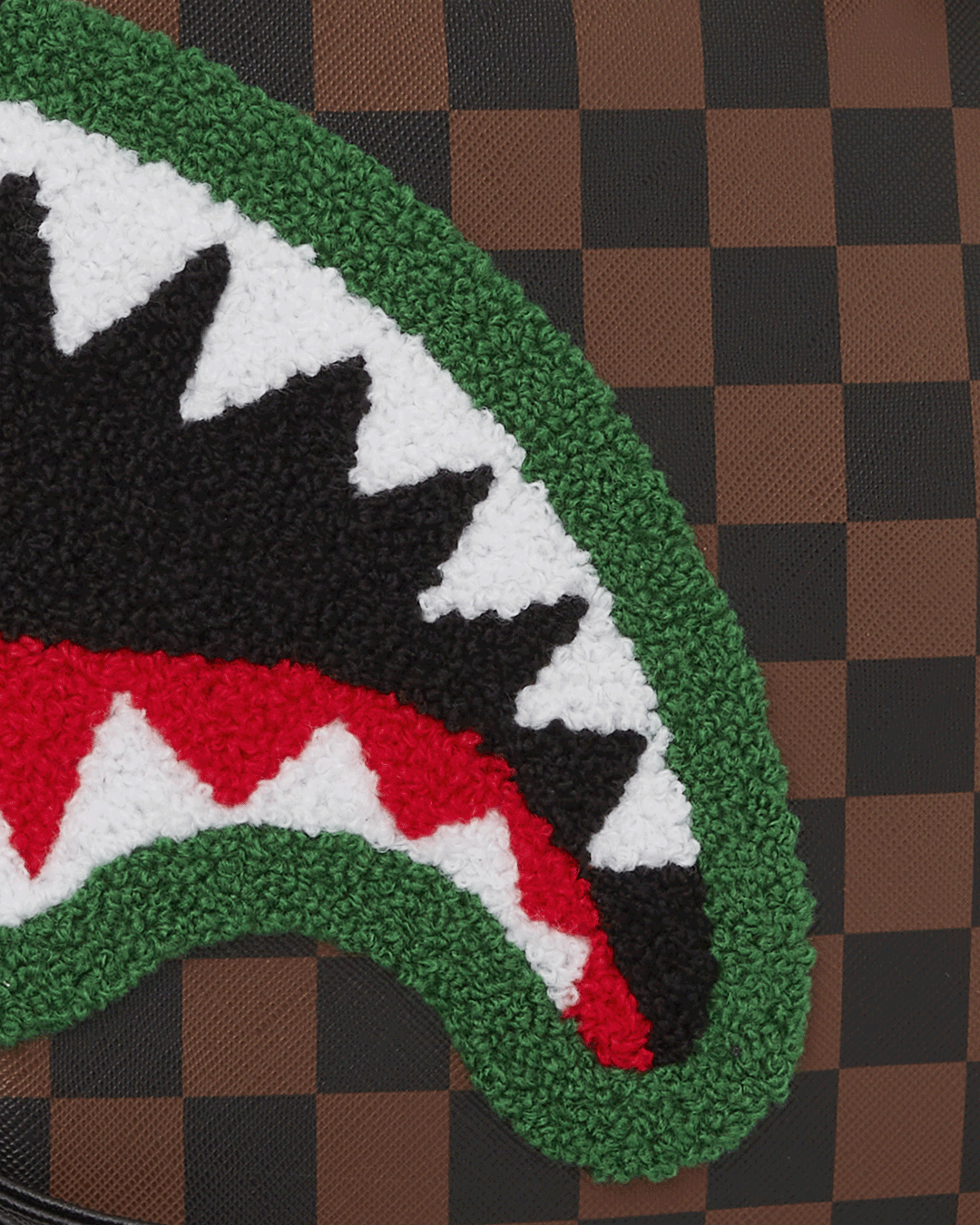 SPRAYGROUND® TOILETRY CHENILLE SHARKS IN PARIS TOILETRY BAG