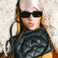 SPRAYGROUND® POUCHETTE QUILTED CHAIN CROSSOVER CLUTCH