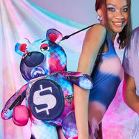 SPRAYGROUND® BACKPACK TYE CHECK MONEYBEAR TEDDYBEAR BACKPACK