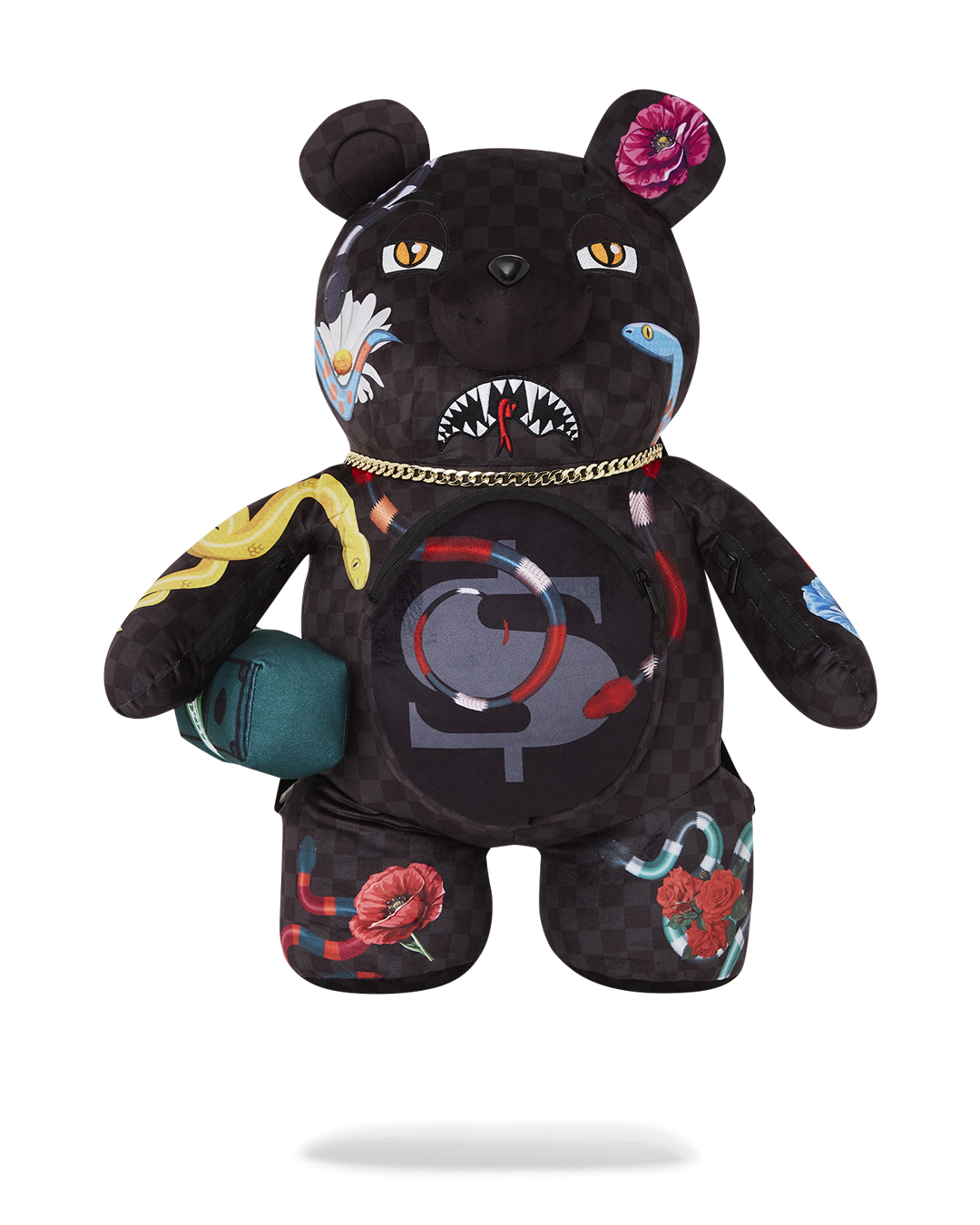 JARDIN D EDEN MONEYBEAR TEDDYBEAR BACKPACK SPRAYGROUND