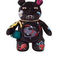 SPRAYGROUND® BACKPACK SNAKES ON A BEAR TEDDYBEAR BACKPACK