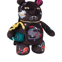 SPRAYGROUND® BACKPACK SNAKES ON A BEAR TEDDYBEAR BACKPACK