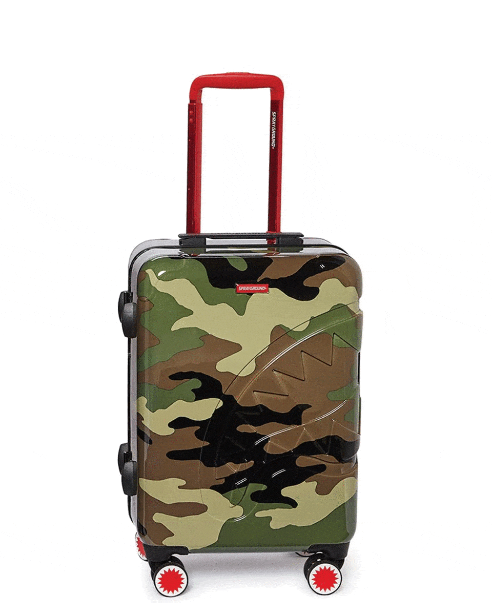 JUNGLE PARIS 21.5” CARRYON SHARKITECTURE LUGGAGE SPRAYGROUND®