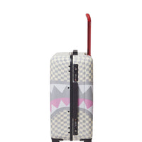 SPRAYGROUND® LUGGAGE ROSE ALL DAY LA PALAIS SHARKNAUTICS HARDSHELL CARRY-ON LUGGAGE