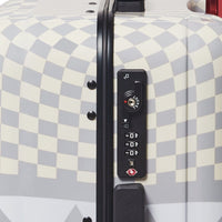 SPRAYGROUND® LUGGAGE ROSE ALL DAY LA PALAIS SHARKNAUTICS HARDSHELL CARRY-ON LUGGAGE