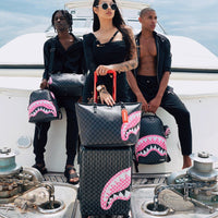 SPRAYGROUND® LUGGAGE SHARKS IN CANDY CARRY-ON LUGGAGE