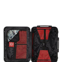 SPRAYGROUND® LUGGAGE GARDEN OF SHARKS SHARKNAUTICS HARDSHELL CARRY-ON LUGGAGE