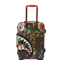 SPRAYGROUND® LUGGAGE GARDEN OF SHARKS SHARKNAUTICS HARDSHELL CARRY-ON LUGGAGE