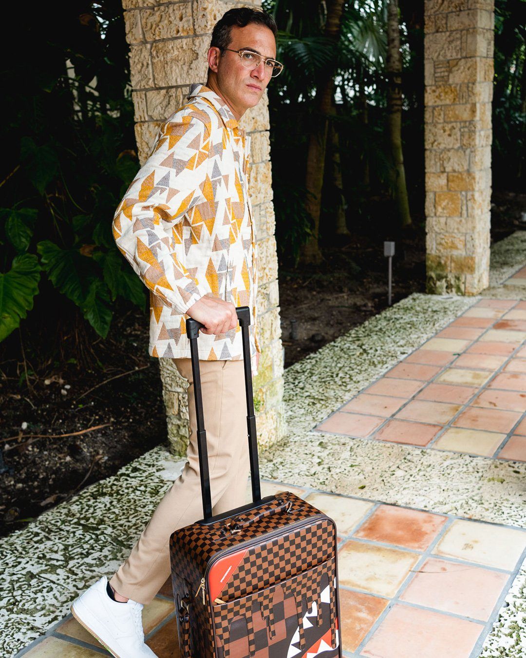 XTC SHARKS IN PARIS JETSETTER CARRY-ON LUGGAGE – SPRAYGROUND®
