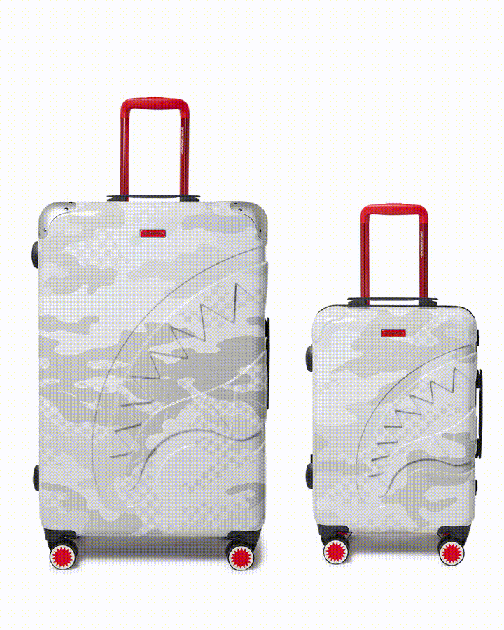 3AM LE BLANC LUGGAGE SET SPRAYGROUND