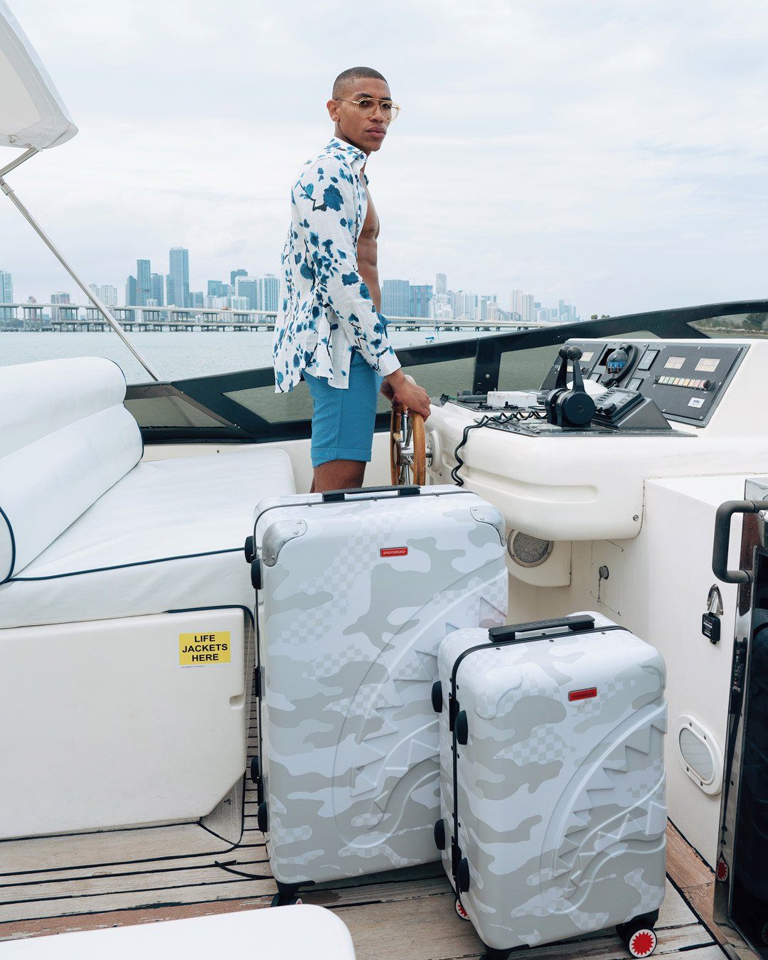 3AM LE BLANC LUGGAGE SET – SPRAYGROUND®