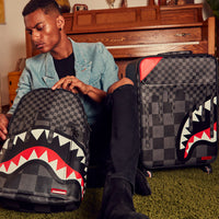 SPRAYGROUND® LUGGAGE XTC GREY SHARKS IN PARIS JETSETTER CARRY-ON LUGGAGE