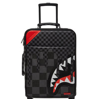 SPRAYGROUND® LUGGAGE XTC GREY SHARKS IN PARIS JETSETTER CARRY-ON LUGGAGE