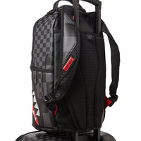 SPRAYGROUND® LUGGAGE XTC GREY SHARKS IN PARIS JETSETTER CARRY-ON LUGGAGE