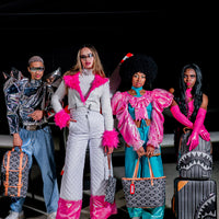 SPRAYGROUND® LUGGAGE ILLUCHAINS JETSETTER CARRY-ON LUGGAGE