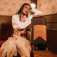 SPRAYGROUND® LUGGAGE TRIPPY HENNY JETSETTER CARRY-ON LUGGAGE