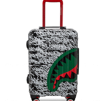 SPRAYGROUND® LUGGAGE NIGHT NIGHT SHARKNAUTICS HARDSHELL CARRY-ON LUGGAGE