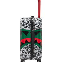 SPRAYGROUND® LUGGAGE NIGHT NIGHT SHARKNAUTICS HARDSHELL CARRY-ON LUGGAGE