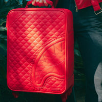 SPRAYGROUND® LUGGAGE RED RIVIERA JETSETTER CARRY-ON LUGGAGE