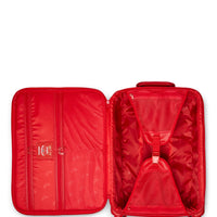 SPRAYGROUND® LUGGAGE RED RIVIERA JETSETTER CARRY-ON LUGGAGE