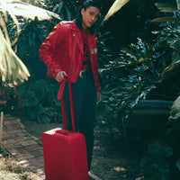 SPRAYGROUND® LUGGAGE RED RIVIERA JETSETTER CARRY-ON LUGGAGE