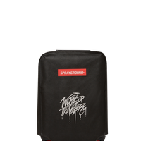 SPRAYGROUND® LUGGAGE A.I.8 AFRICAN INTELLIGENCE - ORIGIN STORY SHARKNAUTICS HARDSHELL CARRY-ON LUGGAGE